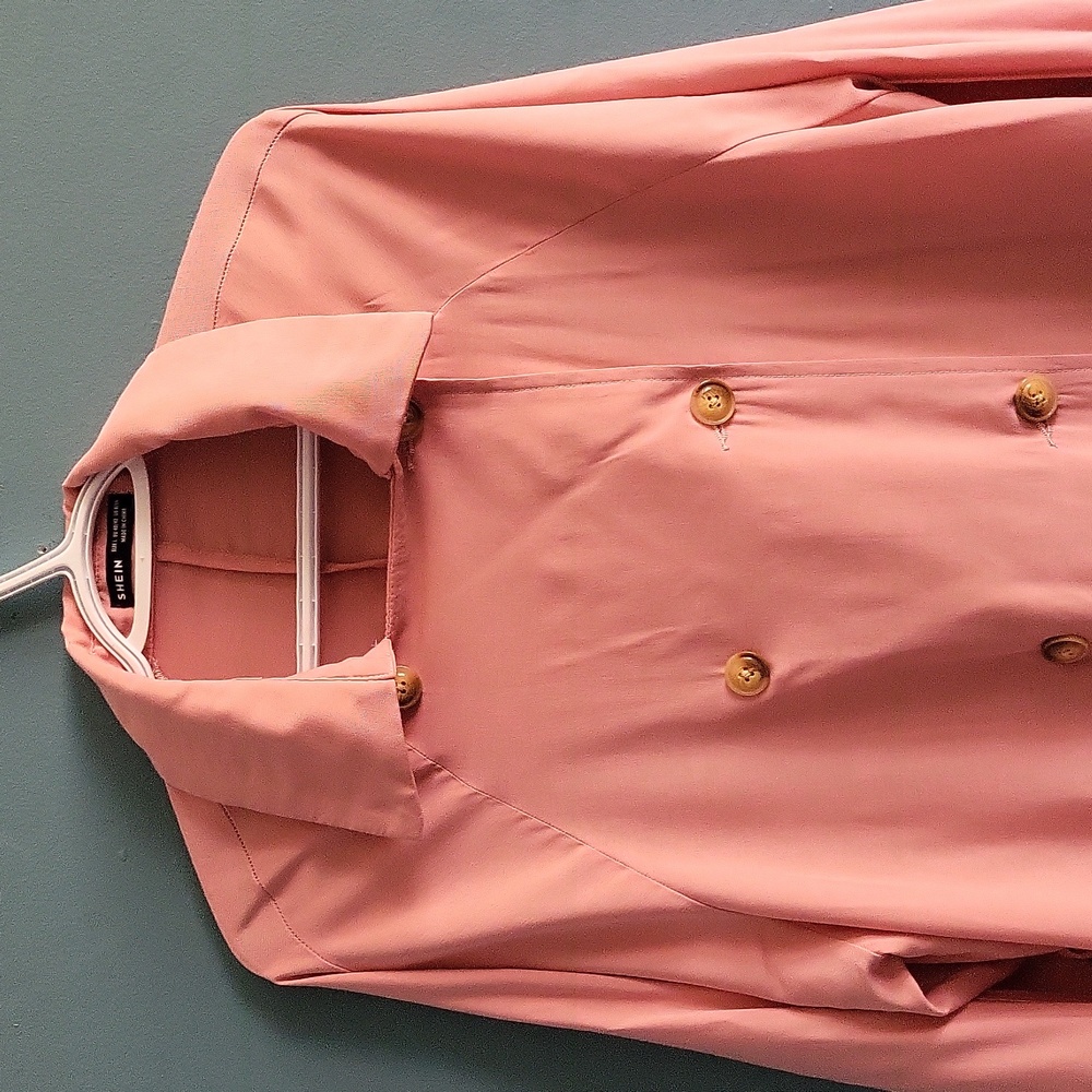 SHEIN Pink Outerwear - Picture 5 of 8